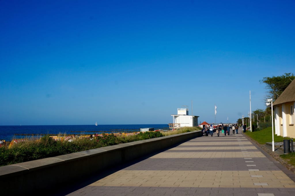 Strandpromenade Kühlungsborn an der Ostsee